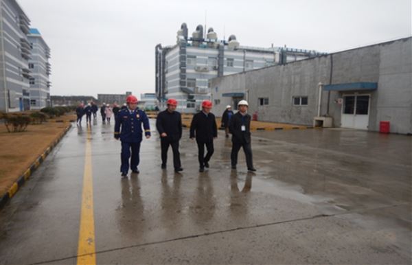 江市长带队到米兰官方站网页版-米兰MiLan(中国)药业检查安全生产工作